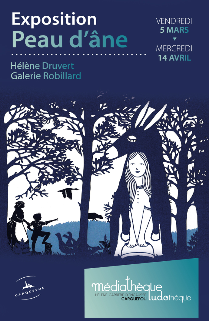 Affiche exposition Peau d'âne